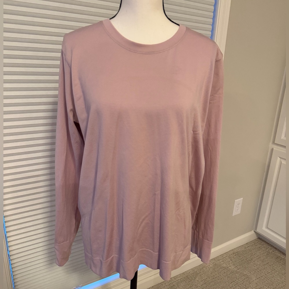 Lululemon Swiftly Tech Long Sleeve Relaxed 2.0 - Pink - Picture 2 of 5